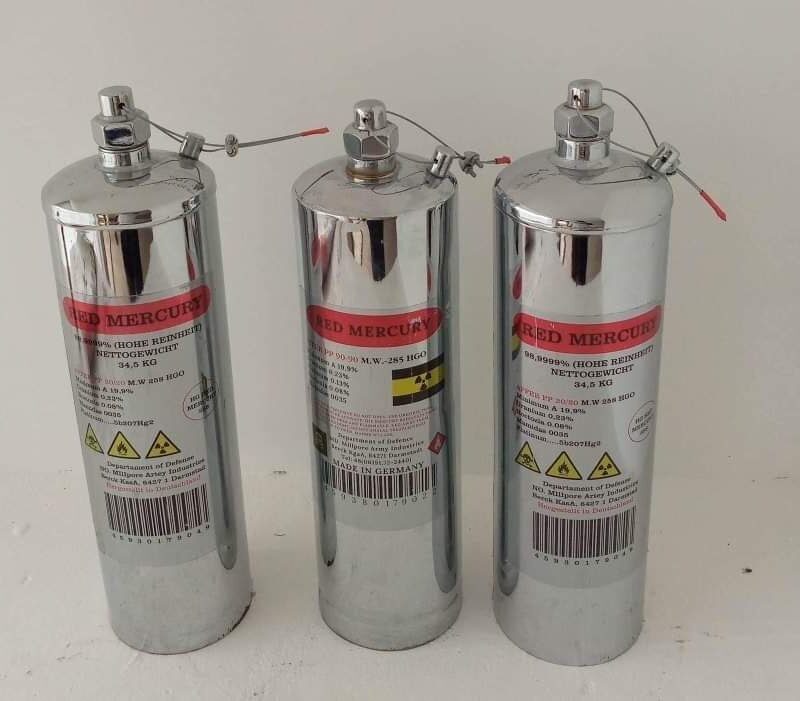 liquid red mercury price
